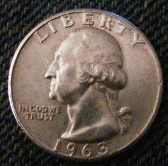 1963-Quarter-No-Mint